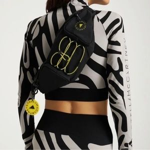 ADIDAS BY STELLA MCCARTNEY BUM BAG Black NWT Fanny Crossbody